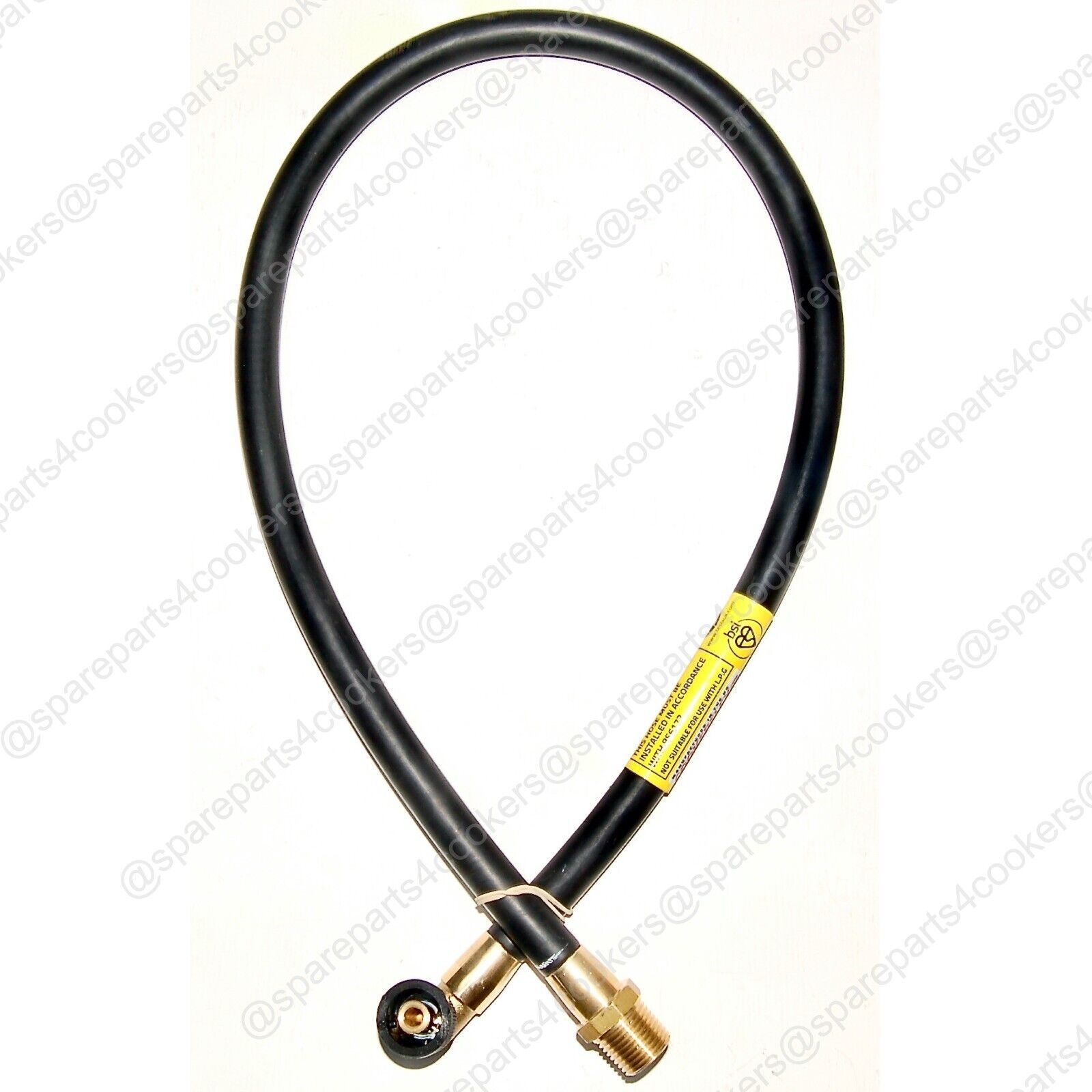 GAS COOKER HOSE 4FT x 3/8