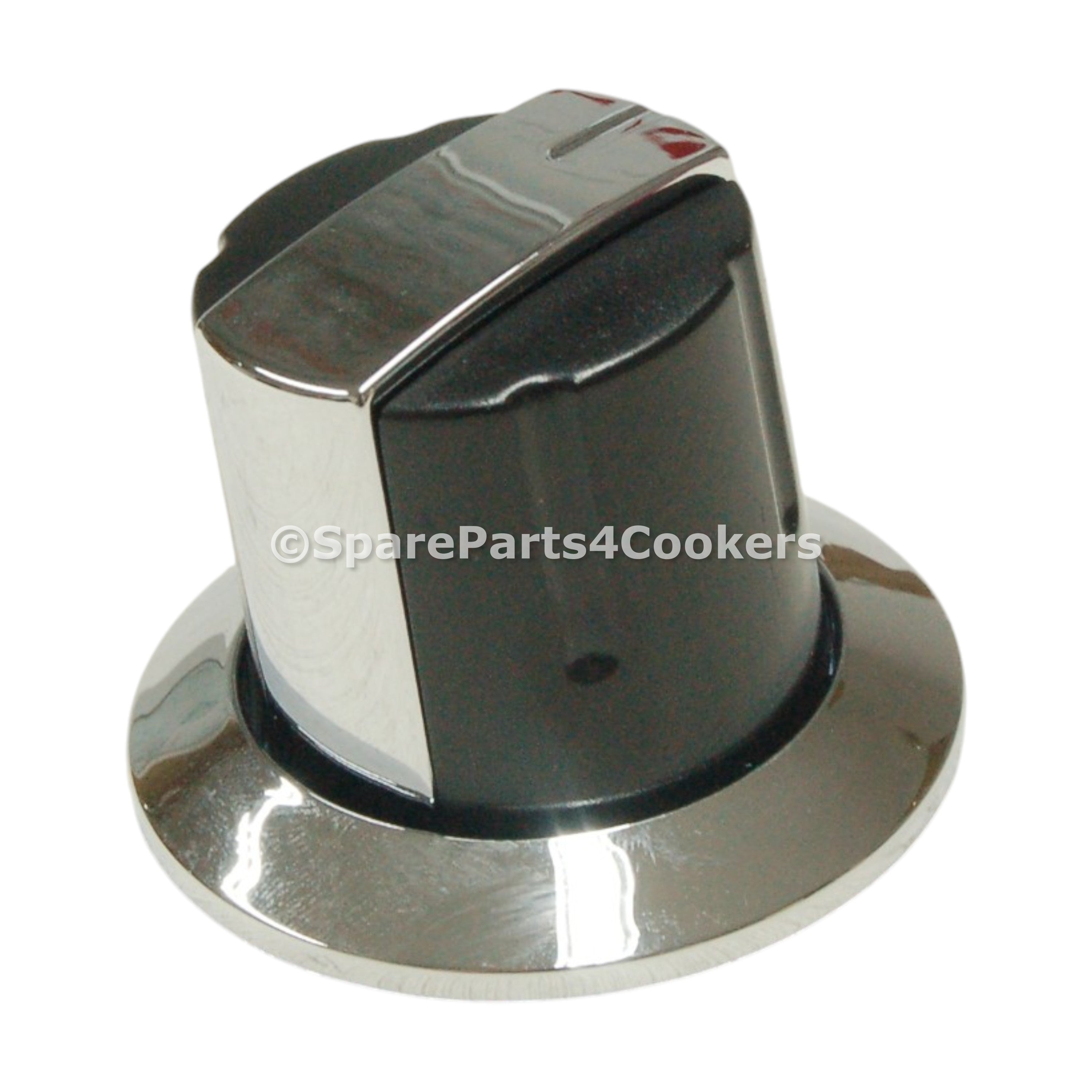 BEKO Genuine Black / Chrome Control Knob 250371038 BEK250371038 – Range ...
