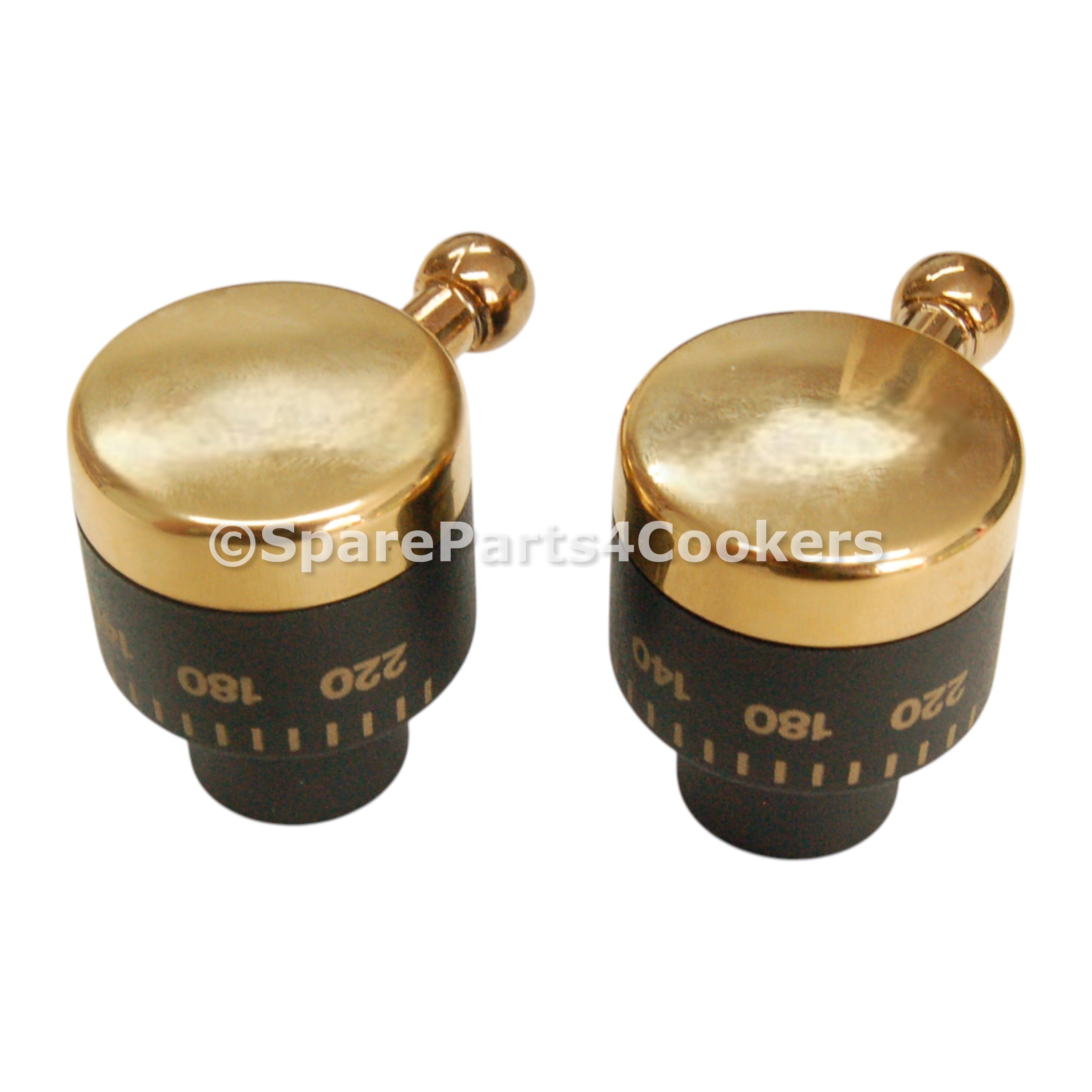RANGEMASTER Genuine Classic Temperature Control Knob Gold P051348 P025 ...