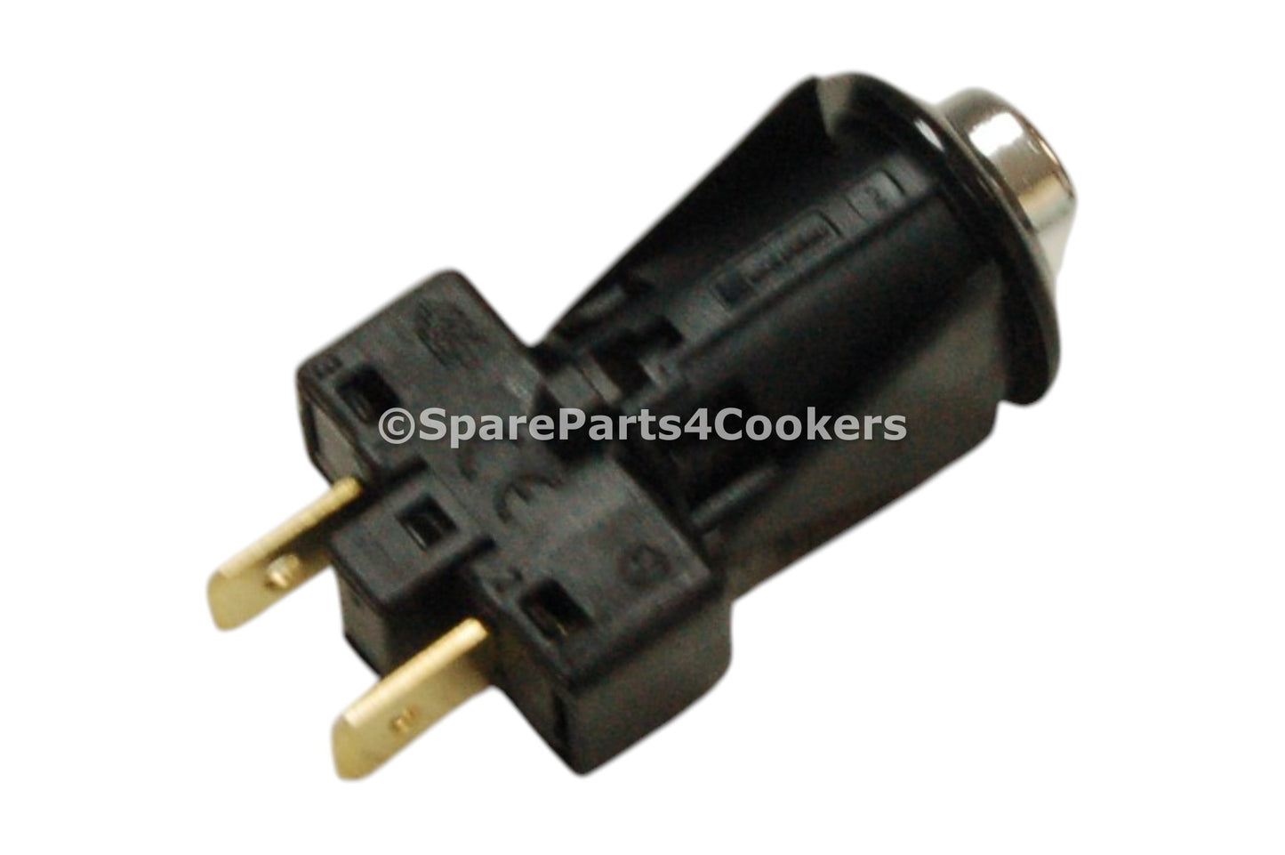 RANGEMASTER Genuine Oven Light Silver/Chrome Push Button Switch Assembly A098235